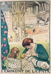 Affiche publicitaire pour le Peace Loan, 1919-20